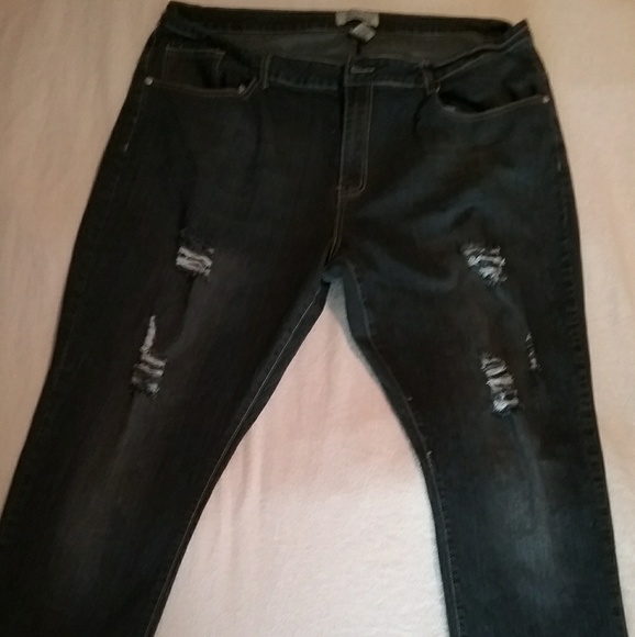 black jeans size 22